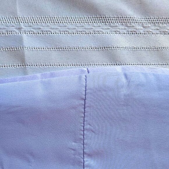 NWT LanTing Icy Periwinkle LS A-Line Surplice Wrape Midi Dress Size 16 - Picture 3 of 6